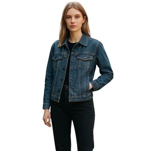 AG Adriano Goldschmied Blue Jean Jacket